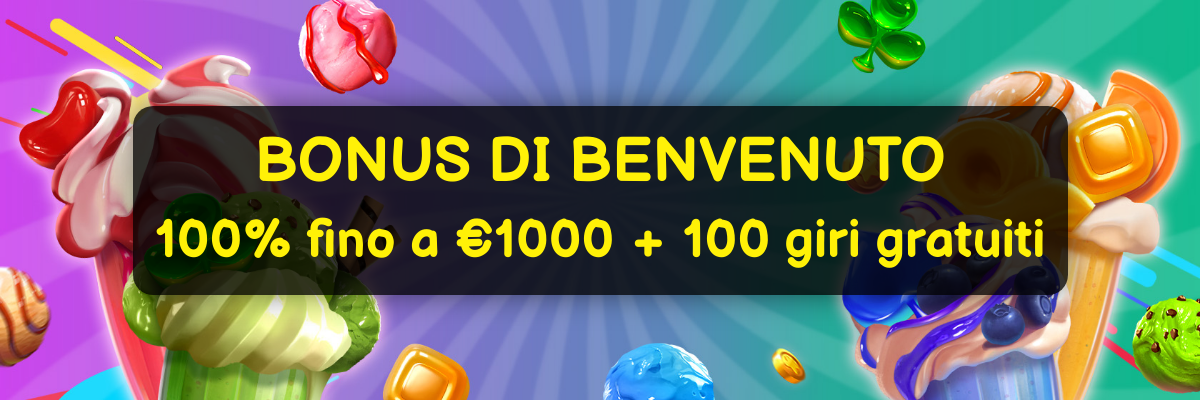 Winnita Casinò welcome bonus